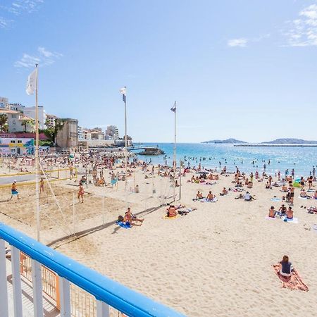 Appartement "Les Pieds Dans L'Eau" 1 Chambre Parking Jo Marseille Exteriör bild